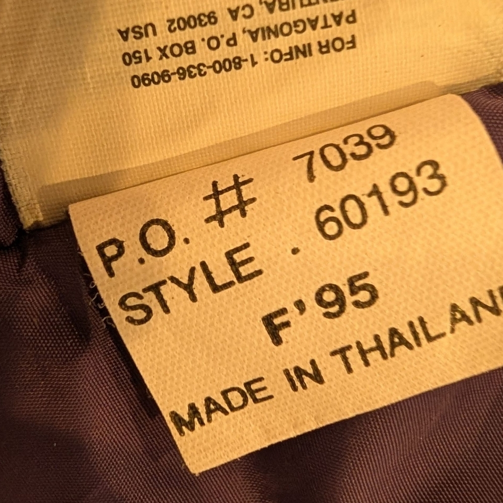 Vintage Patagonia Toddler Snowsuit 3T Blue Red - Picture 5 of 13